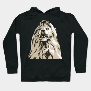 Trafalgar Square Lion Statue Collage Hoodie